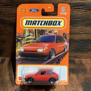 2024 Matchbox 94/100 1983 FORD FIESTA MK 2 Red New Model Near Mint